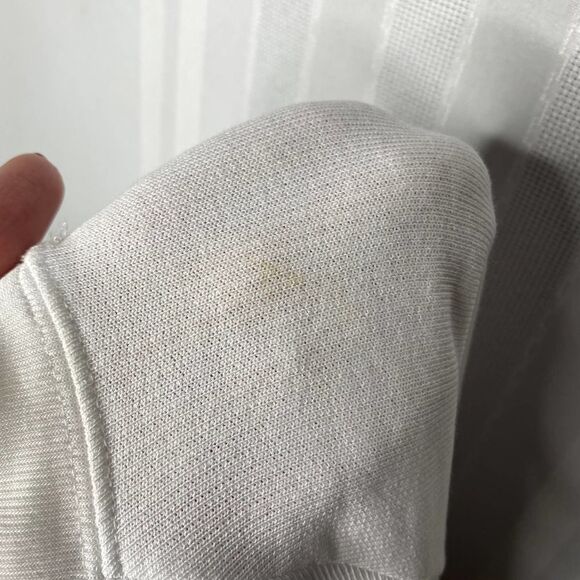 Zoe Karssen Poisoned Lovers Long Sleeve Graphic Sweater Medium White Crewneck - Picture 6 of 9